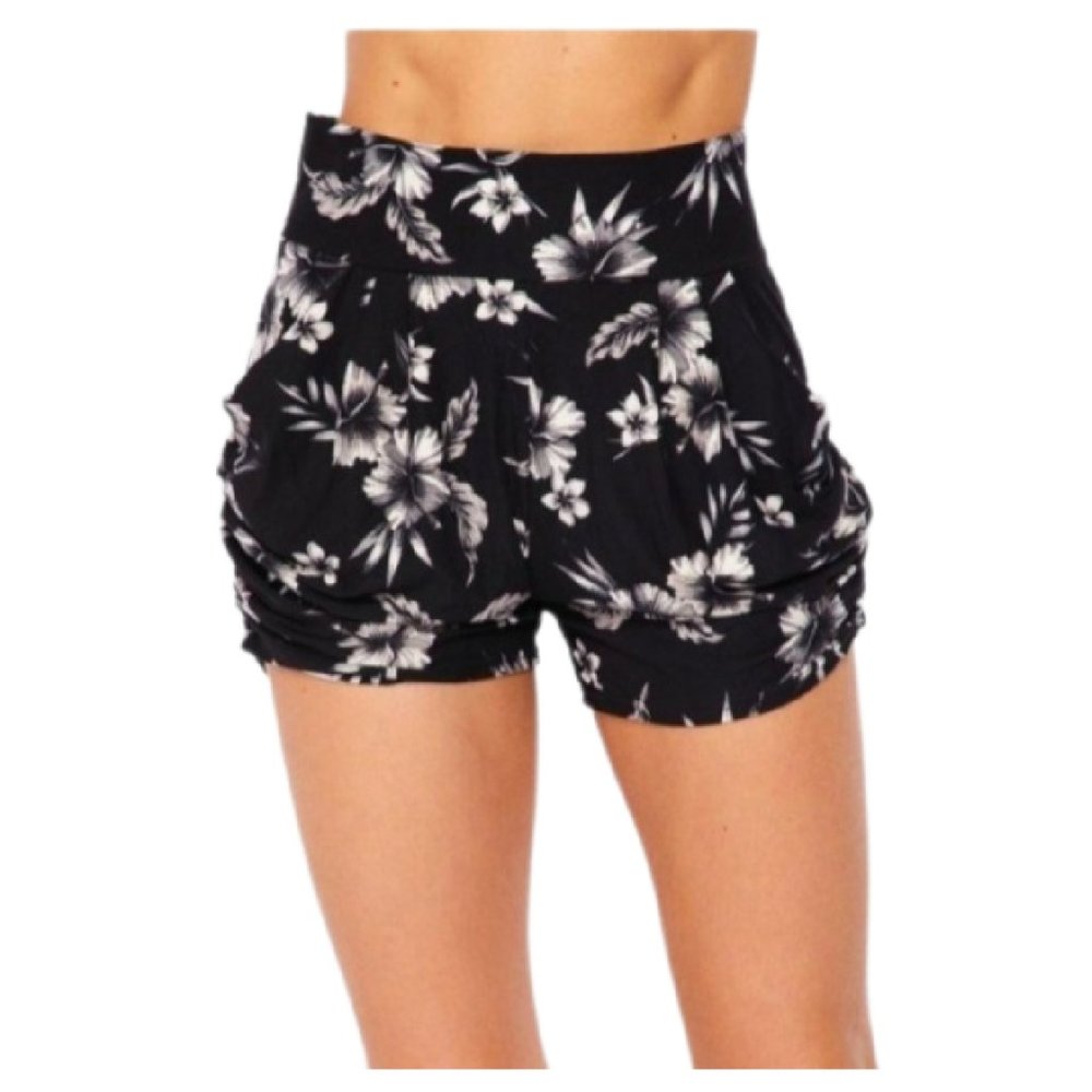 Floral Harem Shorts